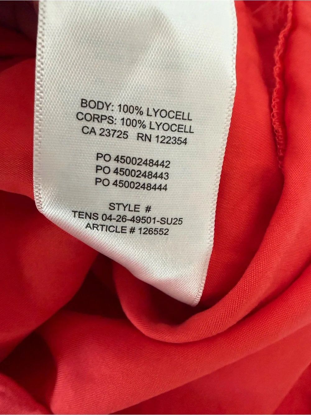 Aritzia Wilfred Women’s Vibrant Red Casual Shorts 100% Lyocell XS Soft Comfy